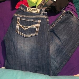 CLEARING CLOSET⚠️Rock & Roll riding jeans